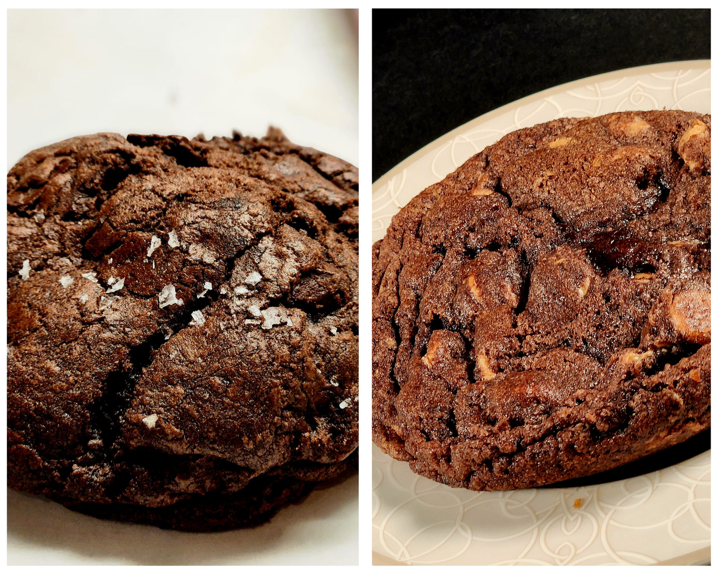 Mix: Dark Chocolate Peanut Butter Chip + Salted Double Chocolate Chip Cookie