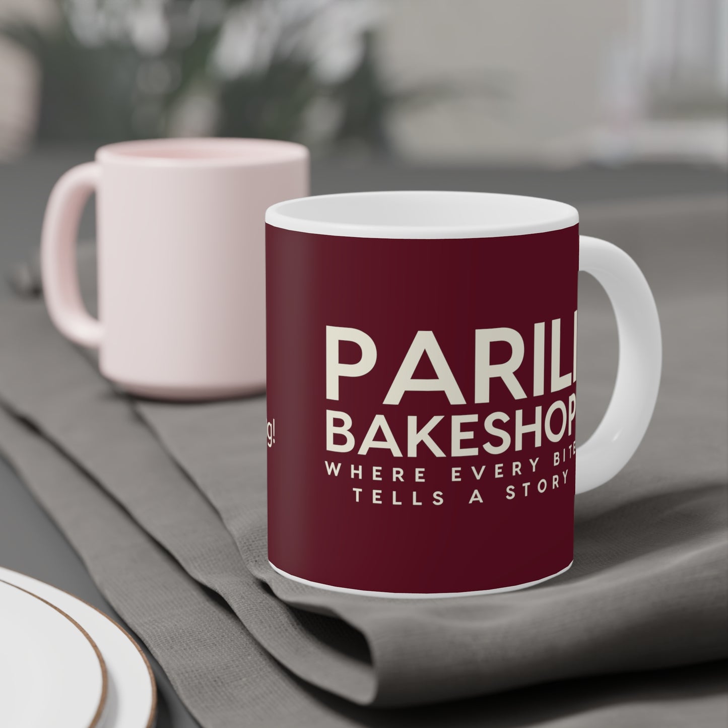 Parili Bakeshop Ceramic Mugs (11oz\15oz\20oz)