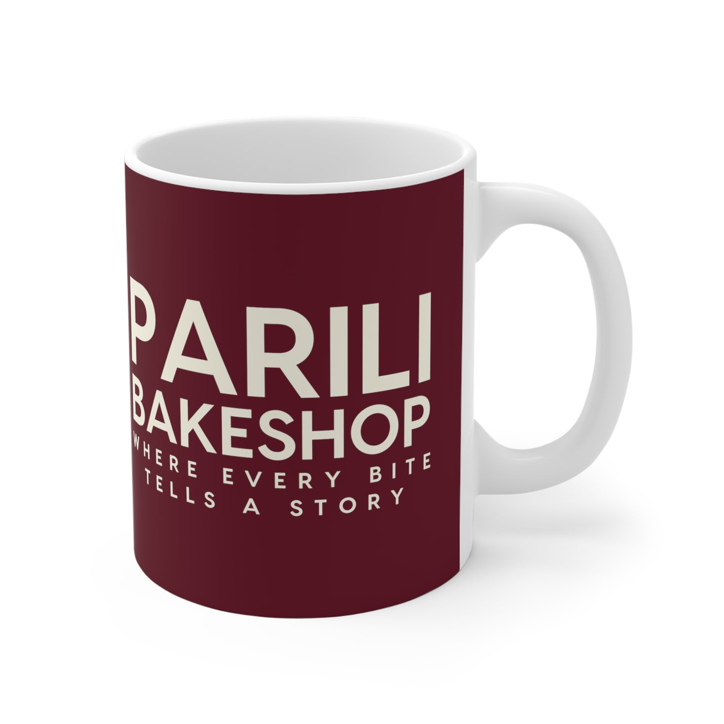 Parili Bakeshop Ceramic Mugs (11oz\15oz\20oz)