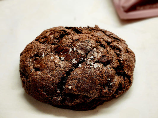 Salted Double Chocolate Chip Cookie